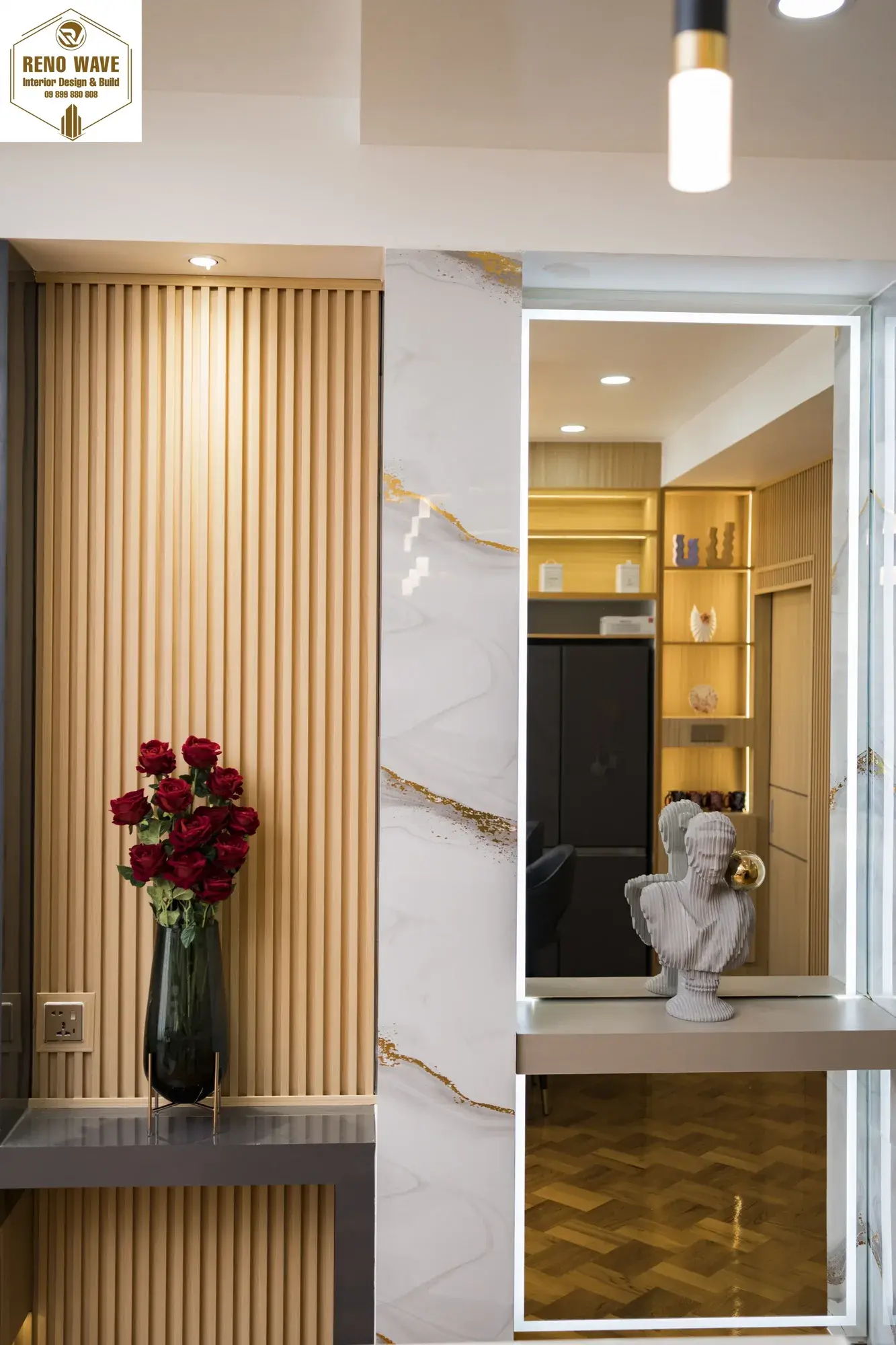 Bedroom with fitted wardrobe