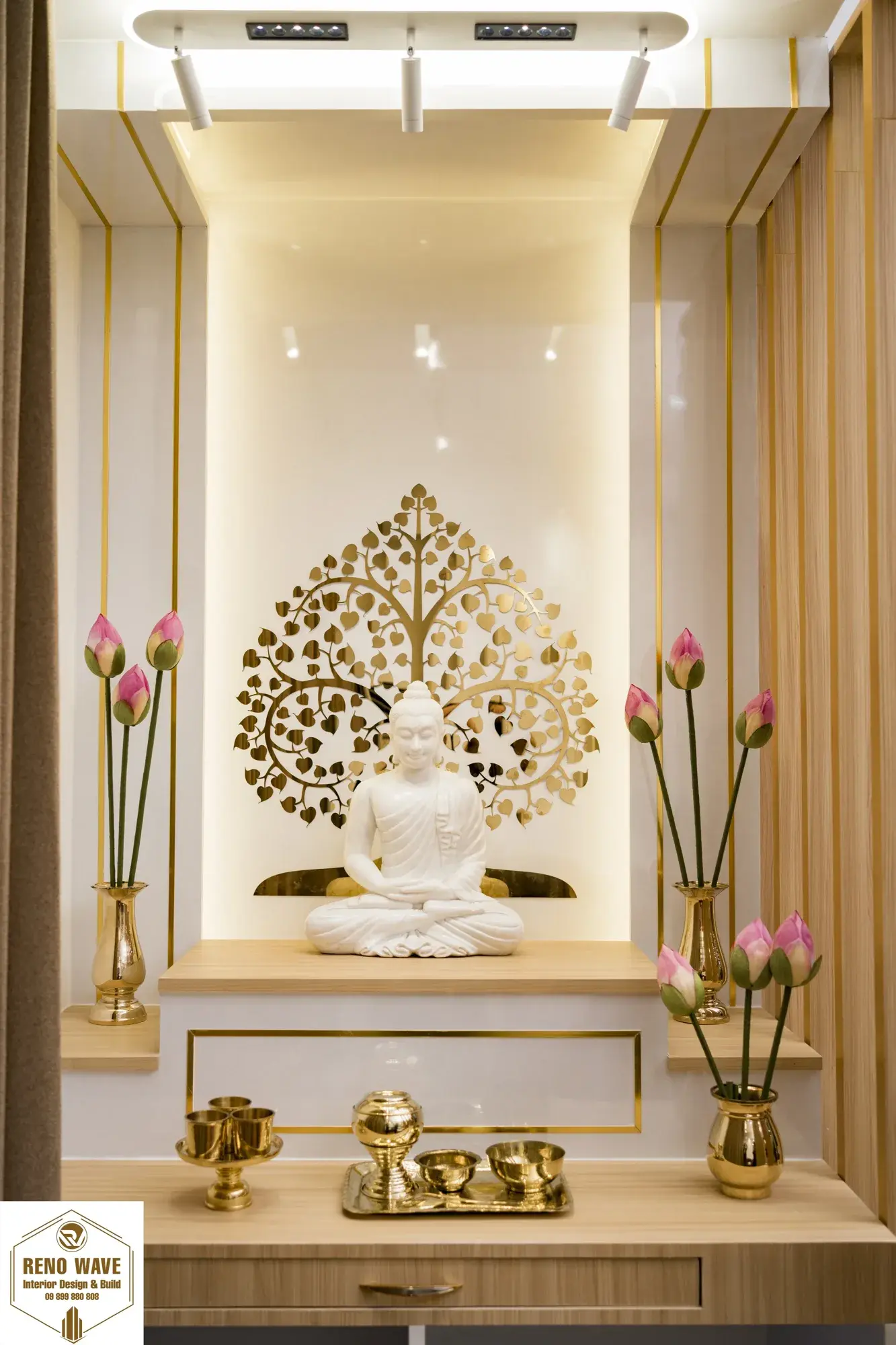 Open plan living area